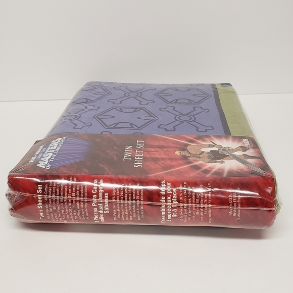 He-Man Masters of the Universe Twin Sheet Set 2002 - Picture 5 of 9